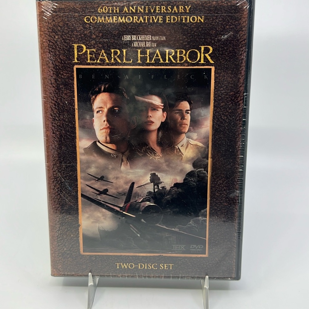 Pearl Harbor DVD Two Disc Set 2001 60th Anniversary Commemorative Edition Sealed